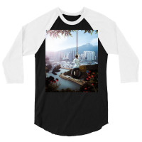 Hong Kong Park 3/4 Sleeve Shirt | Artistshot