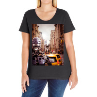 Mr Robot Ladies Curvy T-shirt | Artistshot