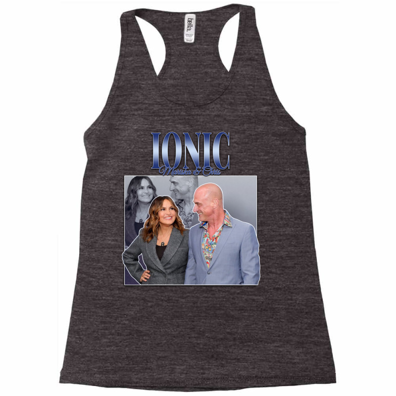 Chris Meloni And Mariska Hargitay Ionic 90s Inspir Racerback Tank by lehnenbeytutl | Artistshot