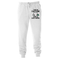 I Run On Caffeine, Cats & Cuss Words   Coffee, Cat Unisex Jogger | Artistshot