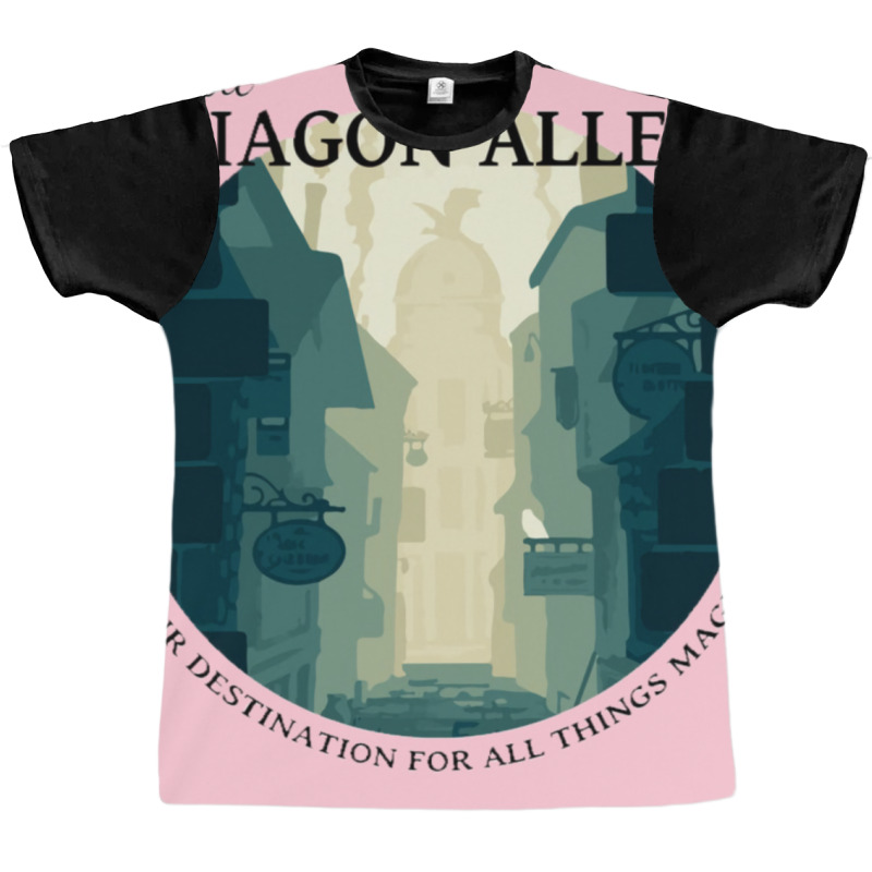 Magic Alley 28 Graphic T-shirt by koromaqazit | Artistshot