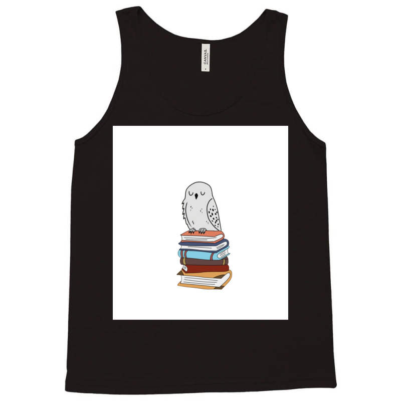 Magic Owl On Books 29 Tank Top by koromaqazit | Artistshot