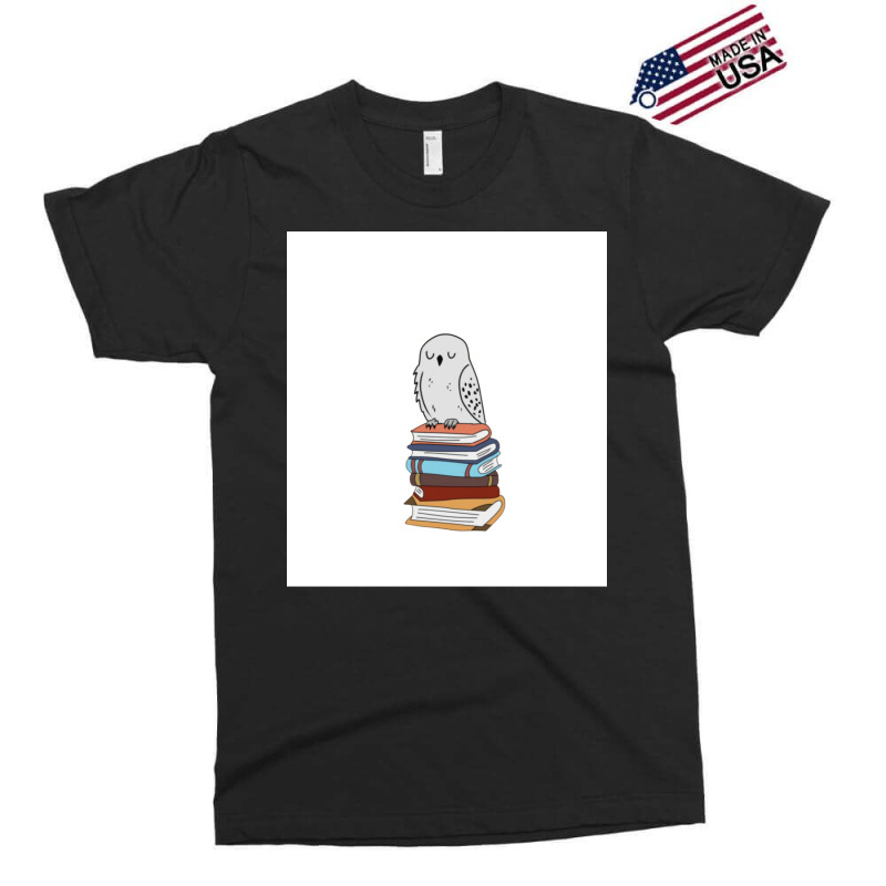 Magic Owl On Books 29 Exclusive T-shirt by koromaqazit | Artistshot