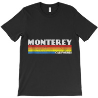 Retro 80s California Ca Souvenir Monterey Tank Top T-shirt | Artistshot