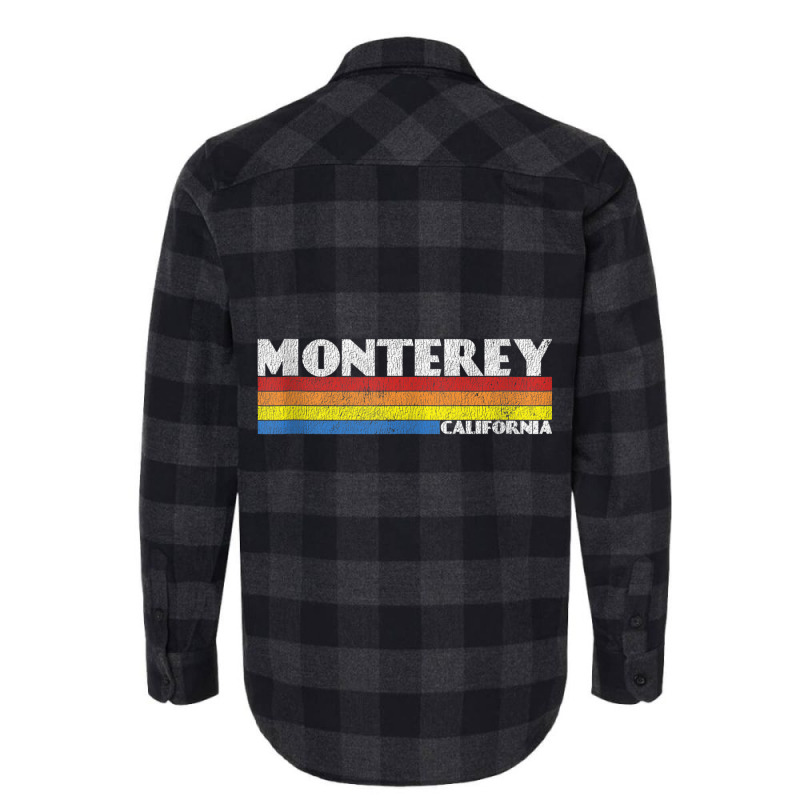 Retro 80s California Ca Souvenir Monterey Tank Top Flannel Shirt | Artistshot