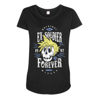 Ex-soldier Forever Maternity Scoop Neck T-shirt | Artistshot