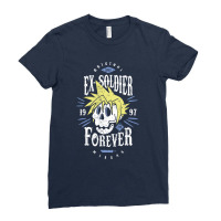 Ex-soldier Forever Ladies Fitted T-shirt | Artistshot