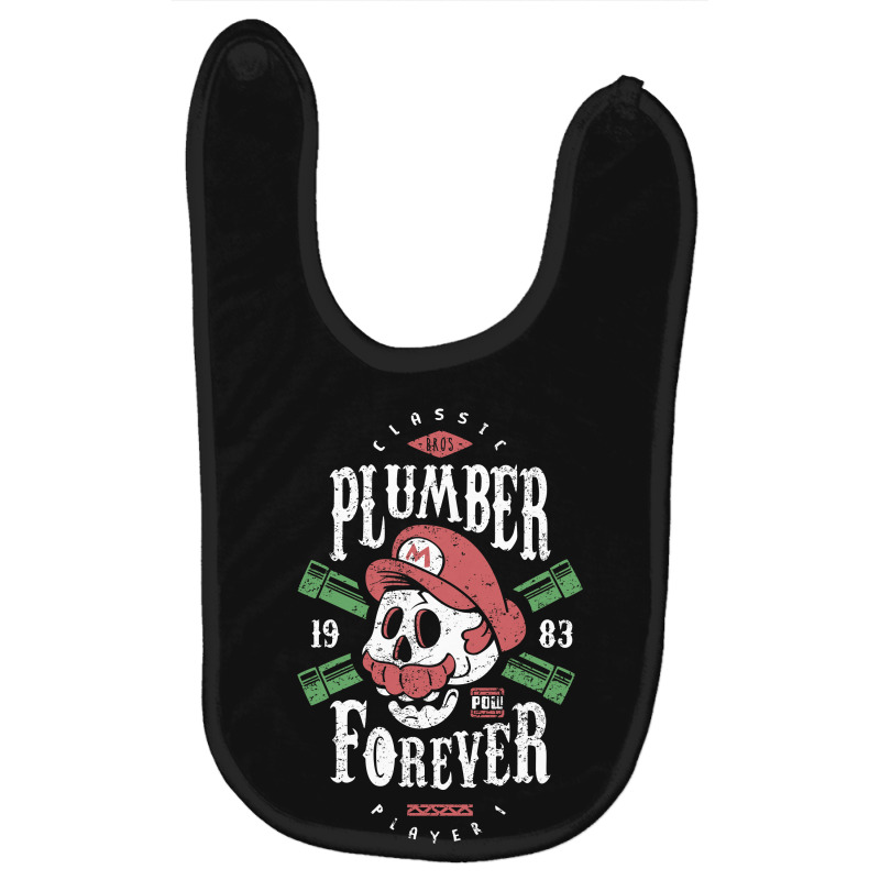 Plumber Forever Baby Bibs by Olipop | Artistshot