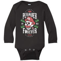 Plumber Forever Long Sleeve Baby Bodysuit | Artistshot