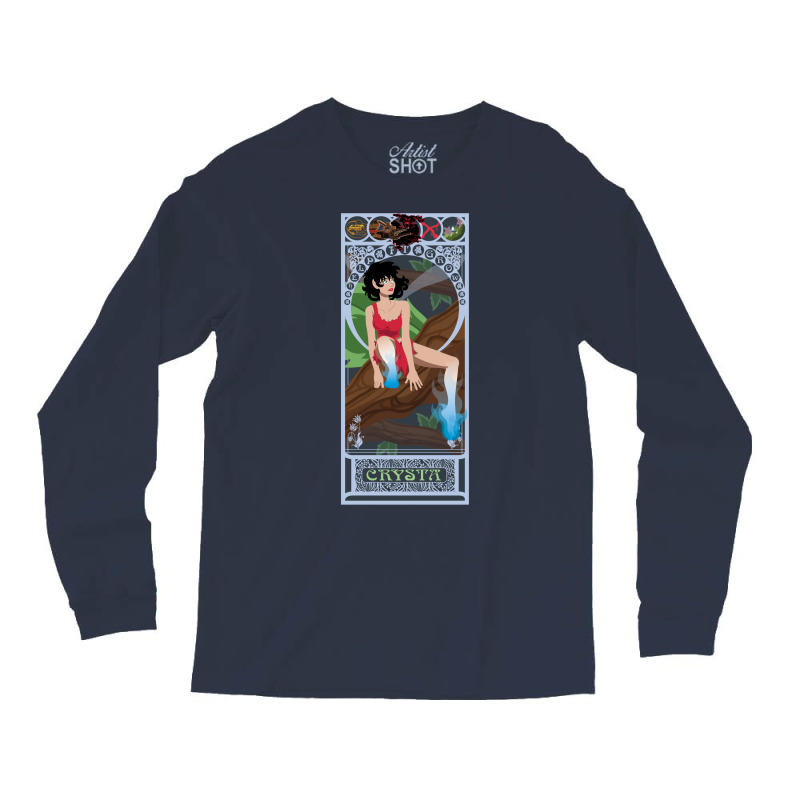 Crysta Nouveau   Fern Gully Long Sleeve Shirts by lehnenbeytutl | Artistshot