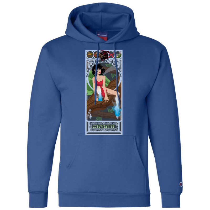 Crysta Nouveau   Fern Gully Champion Hoodie by lehnenbeytutl | Artistshot