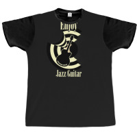 Enjoy Jazz Guitar Graphic T-shirt | Artistshot