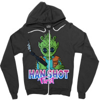 Han Shot First! Zipper Hoodie | Artistshot