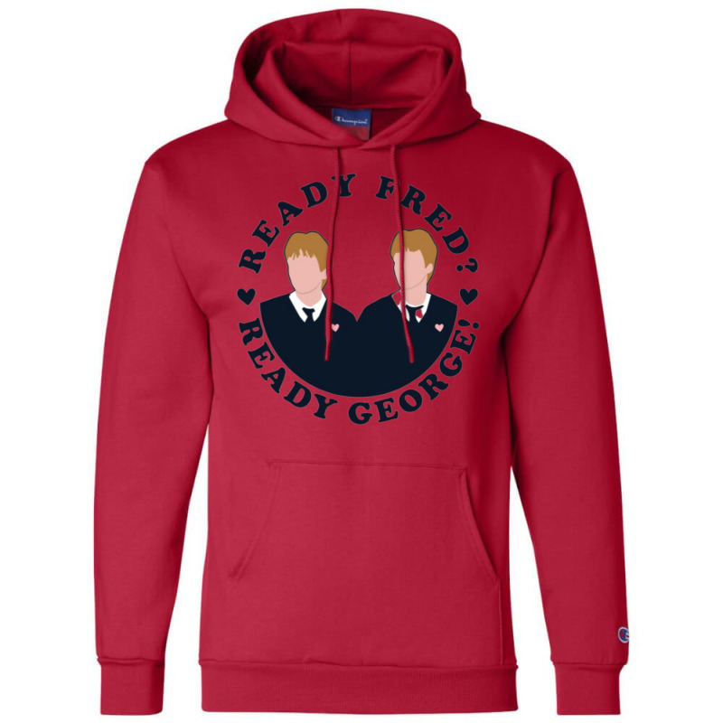 Ready Wizard Ginger Twins Champion Hoodie by koromaqazit | Artistshot