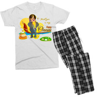 Happy Onam Festival Elephant Design Essential T Sh Men's T-shirt Pajama Set | Artistshot