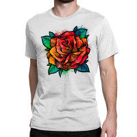 Colorful Rose   Garden Gardener Botanist Flowers R Classic T-shirt | Artistshot