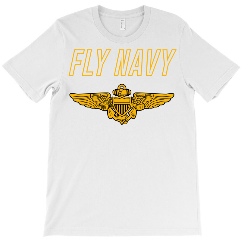 Fly Navy Sweatshirt Classic Navy Pilot Wings Sweat T-shirt | Artistshot