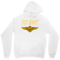 Fly Navy Sweatshirt Classic Navy Pilot Wings Sweat Unisex Hoodie | Artistshot