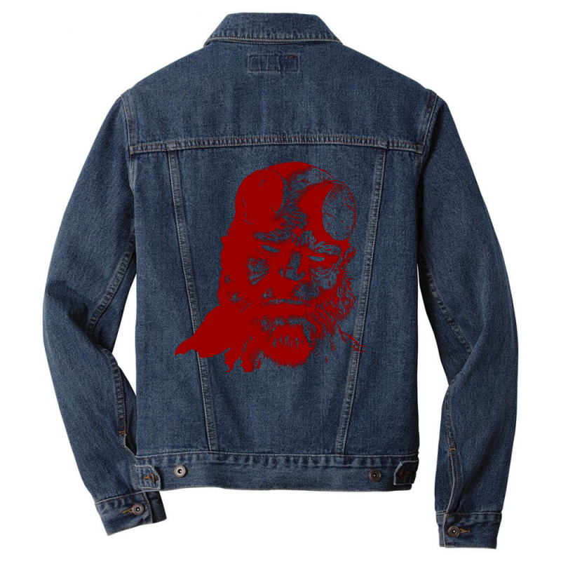 Hb Bprd 2 Men Denim Jacket by luelfeninao | Artistshot