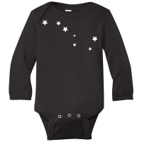 Constellation Big Dipper Stars Asterism Astronomy Long Sleeve Baby Bodysuit | Artistshot