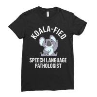 Koala Fied Speech Language Pathologist Speech Ther Ladies Fitted T-shirt | Artistshot