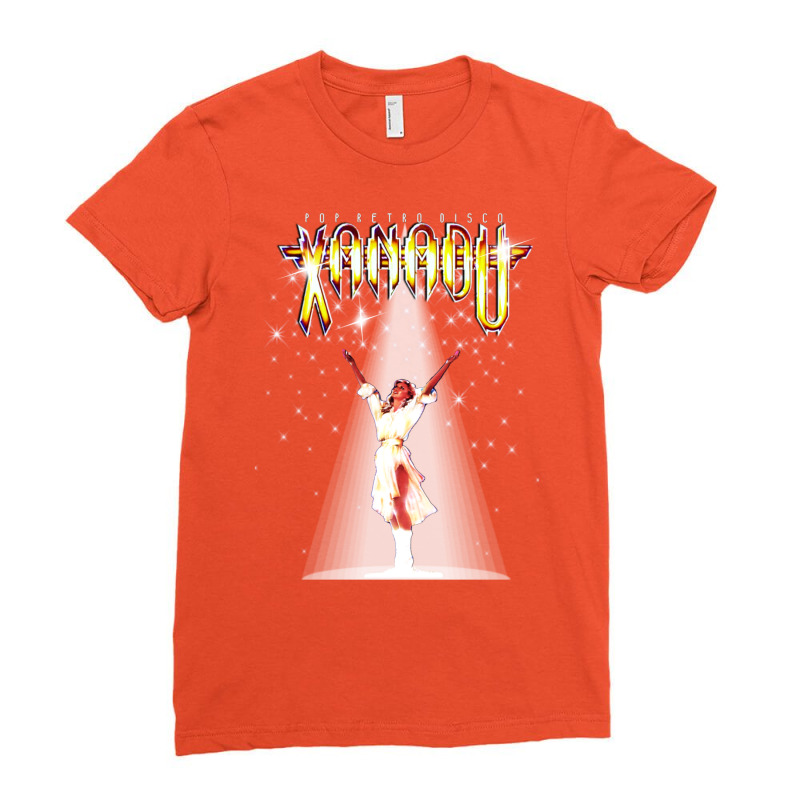 A Million Lights   Xanadu   Olivia Newton John   D Ladies Fitted T-Shirt by salvanspiza3 | Artistshot