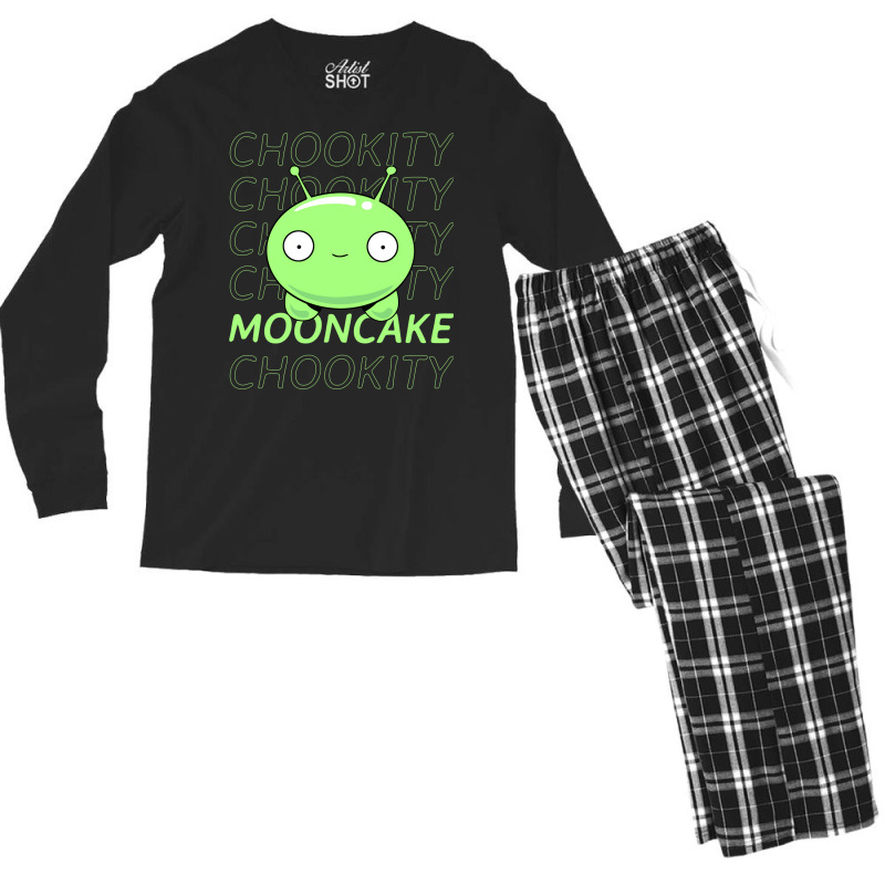 Adventures Of Mooncake Chookity Final Space Men's Long Sleeve Pajama Set by salvanspiza3 | Artistshot