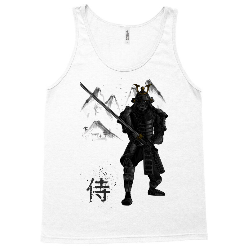 Honor Samurai   Black Version Tank Top by luelfeninao | Artistshot