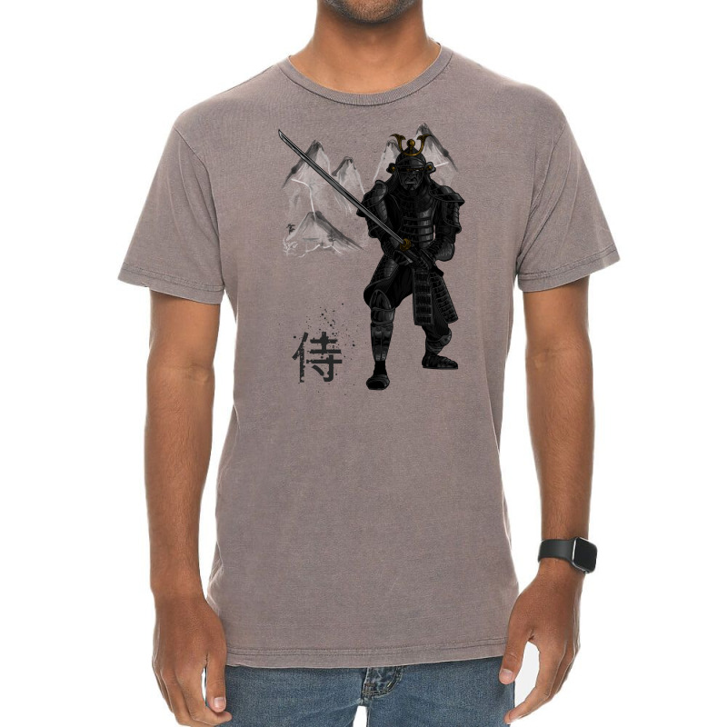 Honor Samurai   Black Version Vintage T-Shirt by luelfeninao | Artistshot