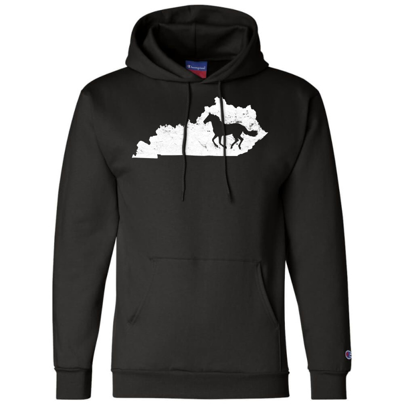 Kentucky Map Horse Hoodie, Kentucky Shirt, Thoroug Champion Hoodie | Artistshot