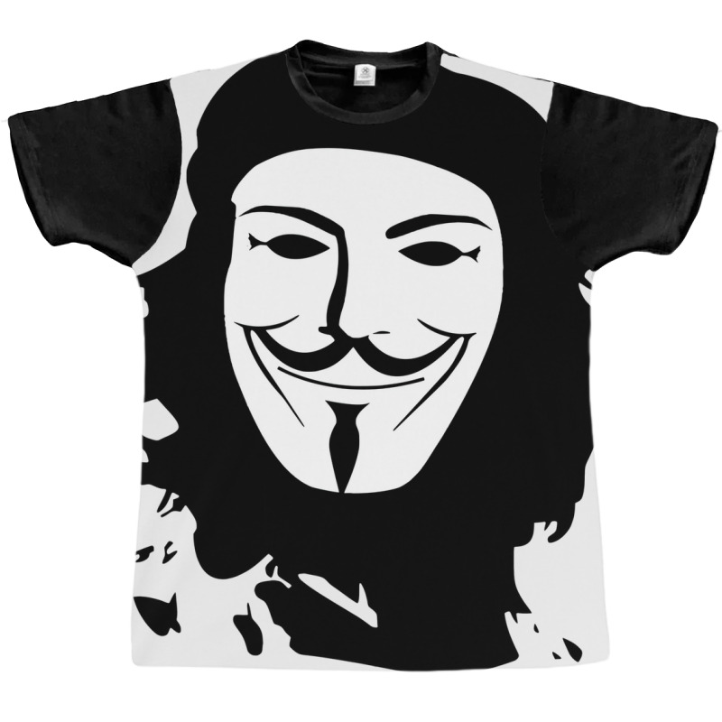 Anonymous Guevara Graphic T-shirt by salvanspiza3 | Artistshot