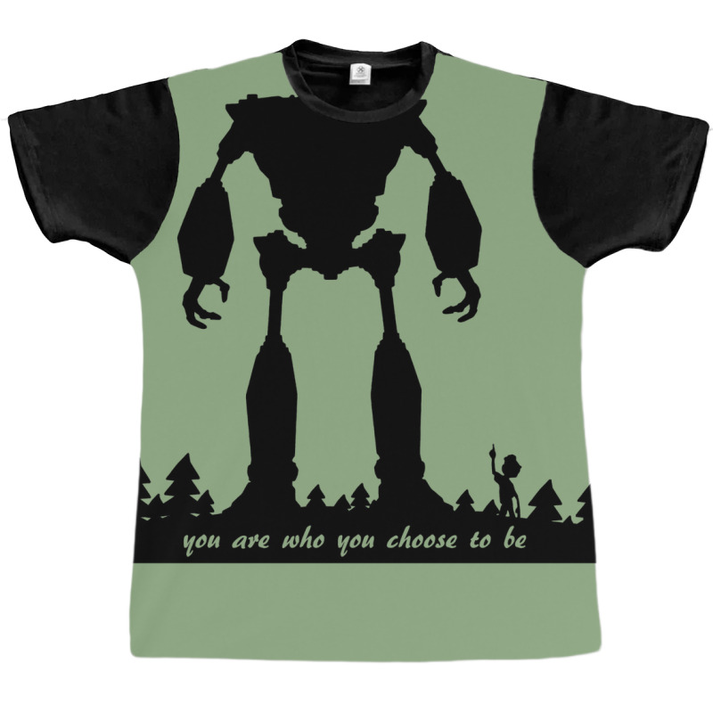 Iron Giant   Choose Who You Are Graphic T-shirt | Artistshot