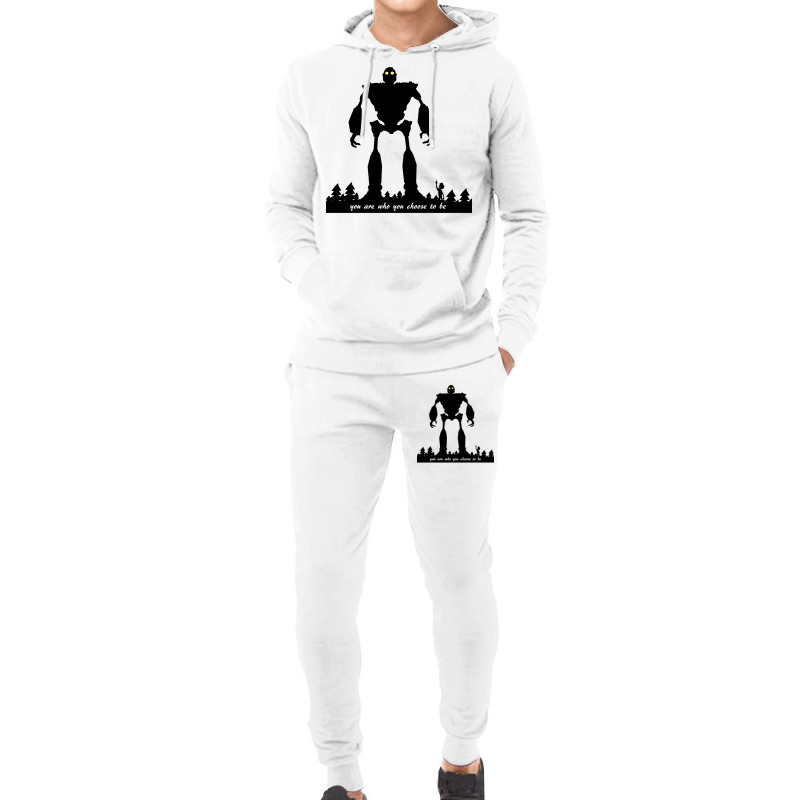 Iron Giant   Choose Who You Are Hoodie & Jogger Set | Artistshot