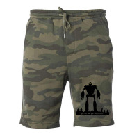 Iron Giant   Choose Who You Are Fleece Short | Artistshot