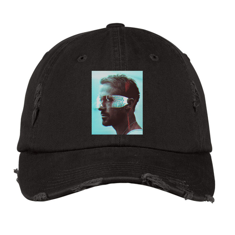 Augmented Ryan Gosling Vintage Cap by guirinsoyalm | Artistshot