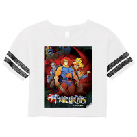 Kids Thundercats Classic Group Shot Poster T Shirt Scorecard Crop Tee | Artistshot