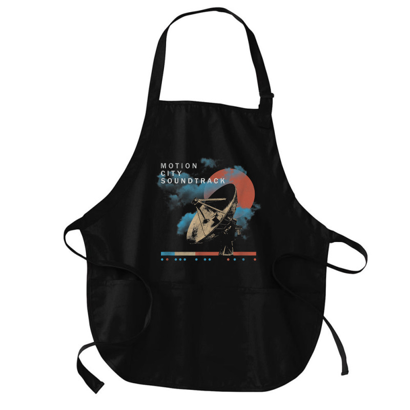 Motion City Soundtrack   Radar   Official Merchand Medium-length Apron | Artistshot