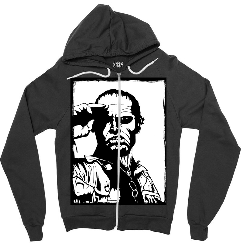 Patriot Zombie Zipper Hoodie by bekeevsreckok | Artistshot