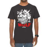 Wolf Gym Beast Power Vintage T-shirt | Artistshot