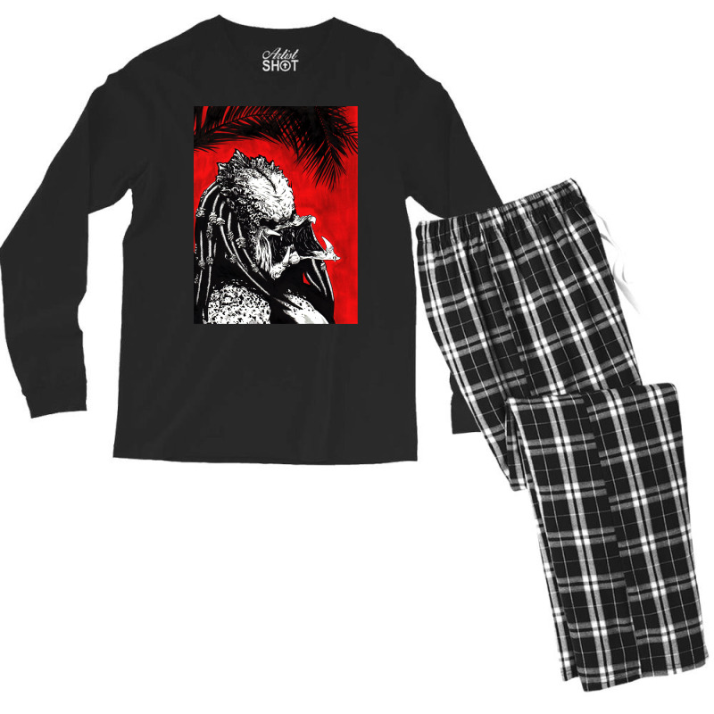 Persistent Space Hunter Men's Long Sleeve Pajama Set by bekeevsreckok | Artistshot