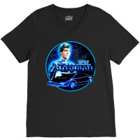 Automan   Series 80   Illustration V-neck Tee | Artistshot