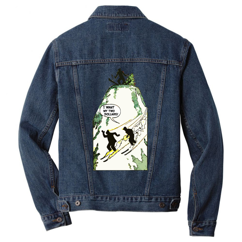 I Want My Two Dollars! Men Denim Jacket by luelfeninao | Artistshot