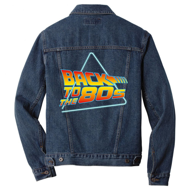 Back To The 80s   Back To The 80s Men Denim Jacket by salvanspiza3 | Artistshot