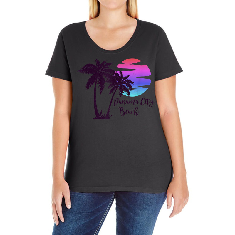 Panama City Beach Florida Spring Break Vacation Gr Ladies Curvy T-Shirt by lacavaps | Artistshot