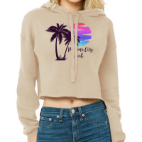 Panama City Beach Florida Spring Break Vacation Gr Cropped Hoodie | Artistshot