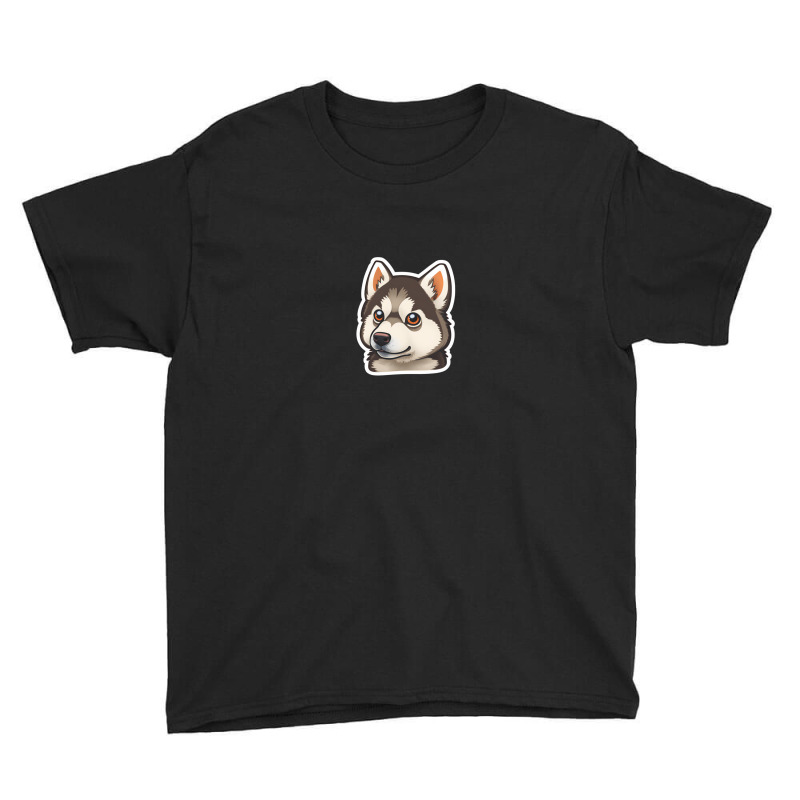 Wolf Digital Painting Youth Tee by Kailooma | Artistshot