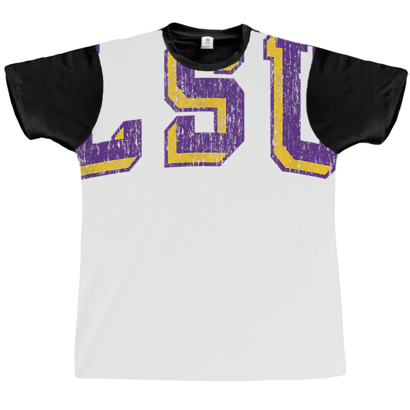 Lsu Tigers Retro Arch T Shirt Graphic T-shirt | Artistshot