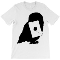 Magic Owl And Letter Silhouette 21 T-shirt | Artistshot