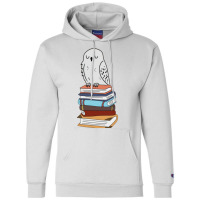 Magic Owl On Books 3 Champion Hoodie | Artistshot