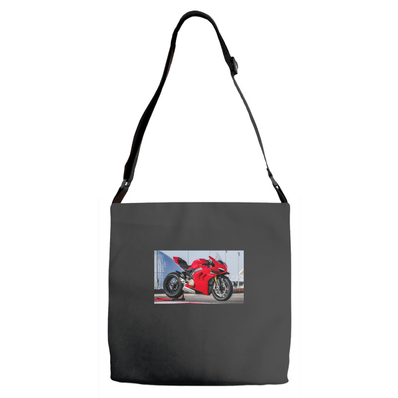 Hot Red !! Adjustable Strap Totes | Artistshot